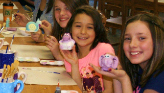 Pottery Painting Activity Summer Camp