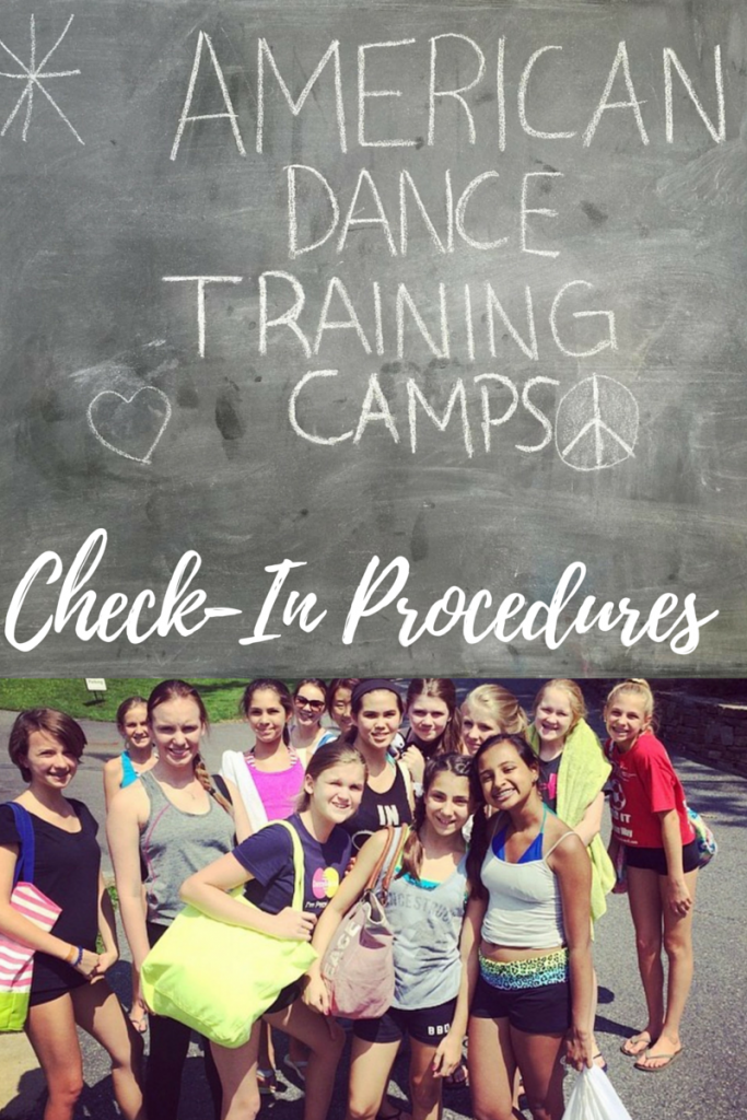 Dance Camp Check-In Procedures