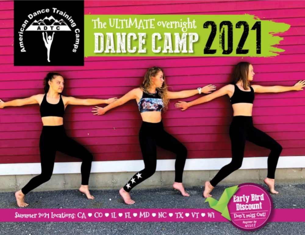 Free 2021 Dance Camp Brochure